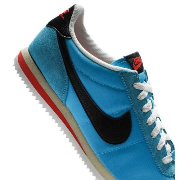 Nike Cortez TXT Men`s Casual Shoes Baltic Blue Black HF0263-401 NEW - Picture 9 of 11